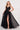 Prom Dresses Long A Line Formal Glitter Slit Prom Dress Black