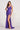 Prom Dresses Fitted Long Formal Slit Prom Dress Purple