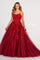 Prom Dresses Long Formal Prom Glitter Ball Gown Wine