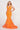 Prom Dresses Beaded Prom Dress Long Fitted Formal Gown Orange