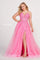 Prom Dresses Long Glitter Ball Gown Prom Dress Hot Pink