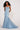Prom Dresses Beaded Mermaid Evening Long Prom Gown Misty Blue