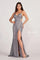 Prom Dresses Prom Fitted Long Formal Gown Slate