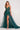 Prom Dresses Long Fitted Overskirt Prom Formal Dress Emerald