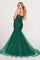 Prom Dresses Long Mermaid Beaded Prom Formal Dress Emerald