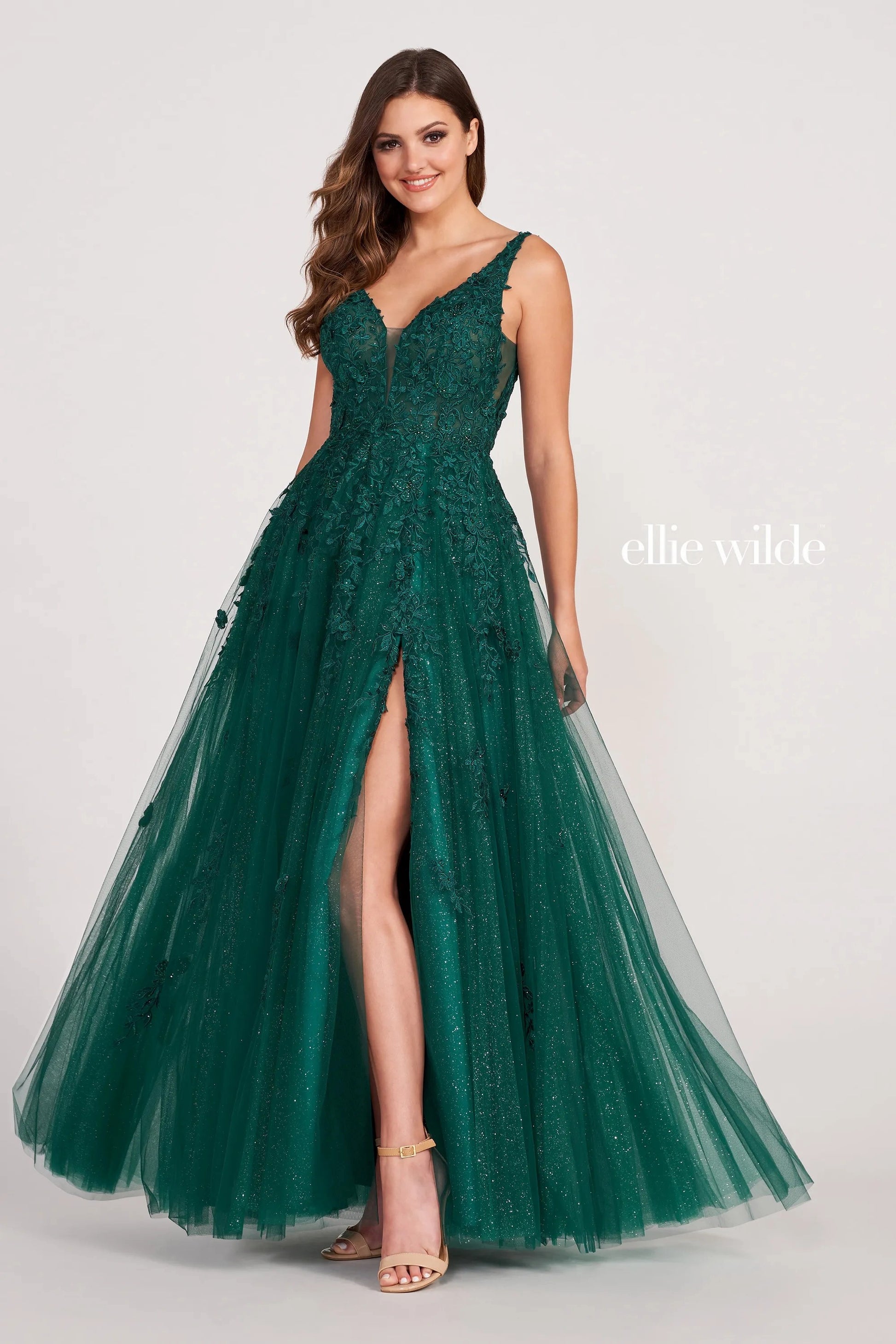Ellie Wilde EW34103 Formal Long Prom A Line Dress
