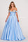 Prom Dresses Long Formal A Line Prom Dress Light Blue