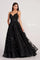 Prom Dresses A Line Long Prom Dress Black