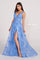 Prom Dresses Long A Line Prom Dress Periwinkle