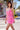 Cocktail Dresses  Fringe Beading Short Cocktail Dress Hot Pink