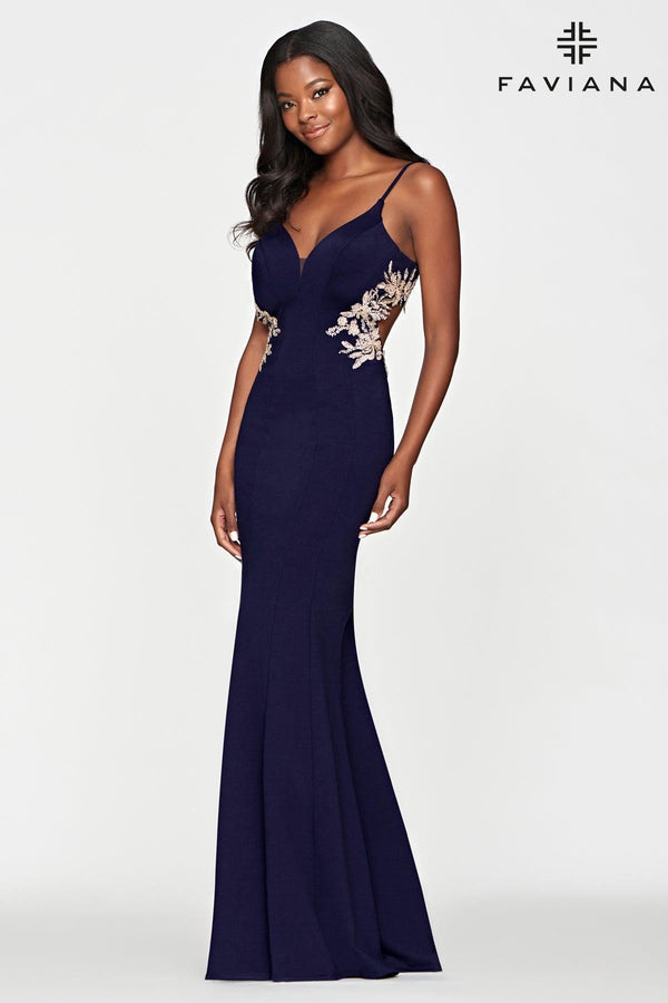 Faviana Long Formal Prom Dress S10668