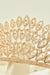 Feather Style Rhinestone Wedding Tiara Crown - The Dress Outlet