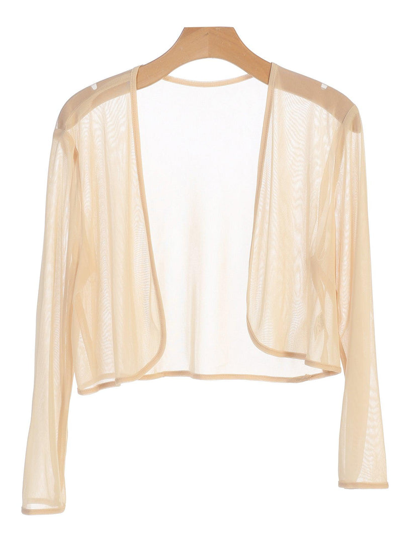 Coral Formal Chiffon Bolero Evening Jacket for $26.99 – The Dress Outlet
