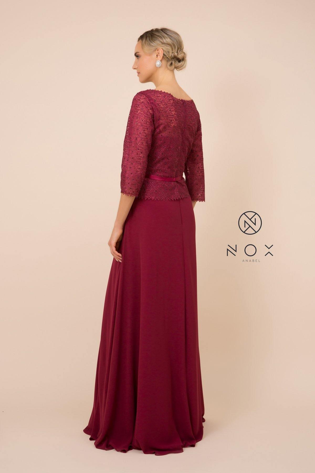 Formal Long Dress Navy Blue Sale - The Dress Outlet