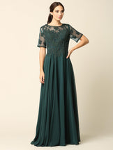 Formal Mother of the Bride Long Lace Chiffon Dress for $179.99 – The ...