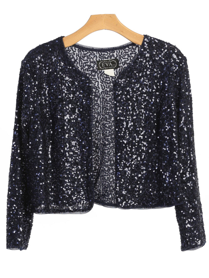 Formal Sequins Bolero Evening Jacket - The Dress Outlet