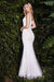 Fitted Sheath Long Bridal Gown - The Dress Outlet