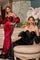 Fitted Strapless Long Prom Gown Black