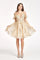 Homecoming Short Off Shoulder Mesh Cocktail Dress Sale - The Dress Outlet