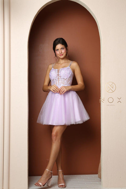 Homecoming Short Prom Cocktail Dress T724 - The Dress Outlet