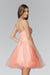 Homecoming Short Strapless Cocktail Prom Dress - The Dress Outlet