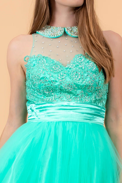 Homecoming Sleeveless Short Prom Dress - The Dress Outlet