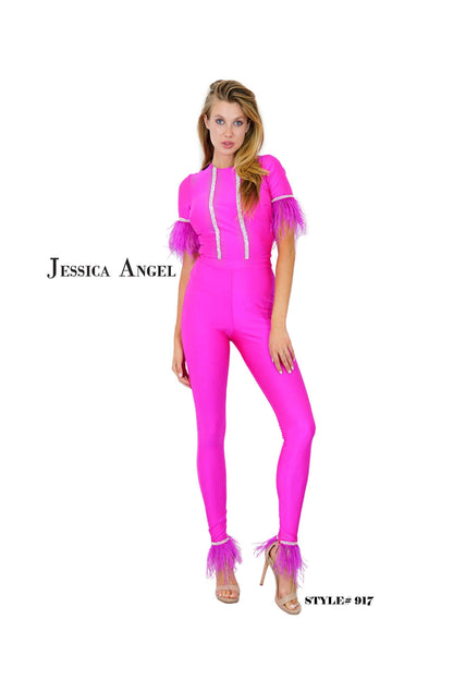 Jessica Angel Formal Fitted Jumpsuit 917 - The Dress Outlet