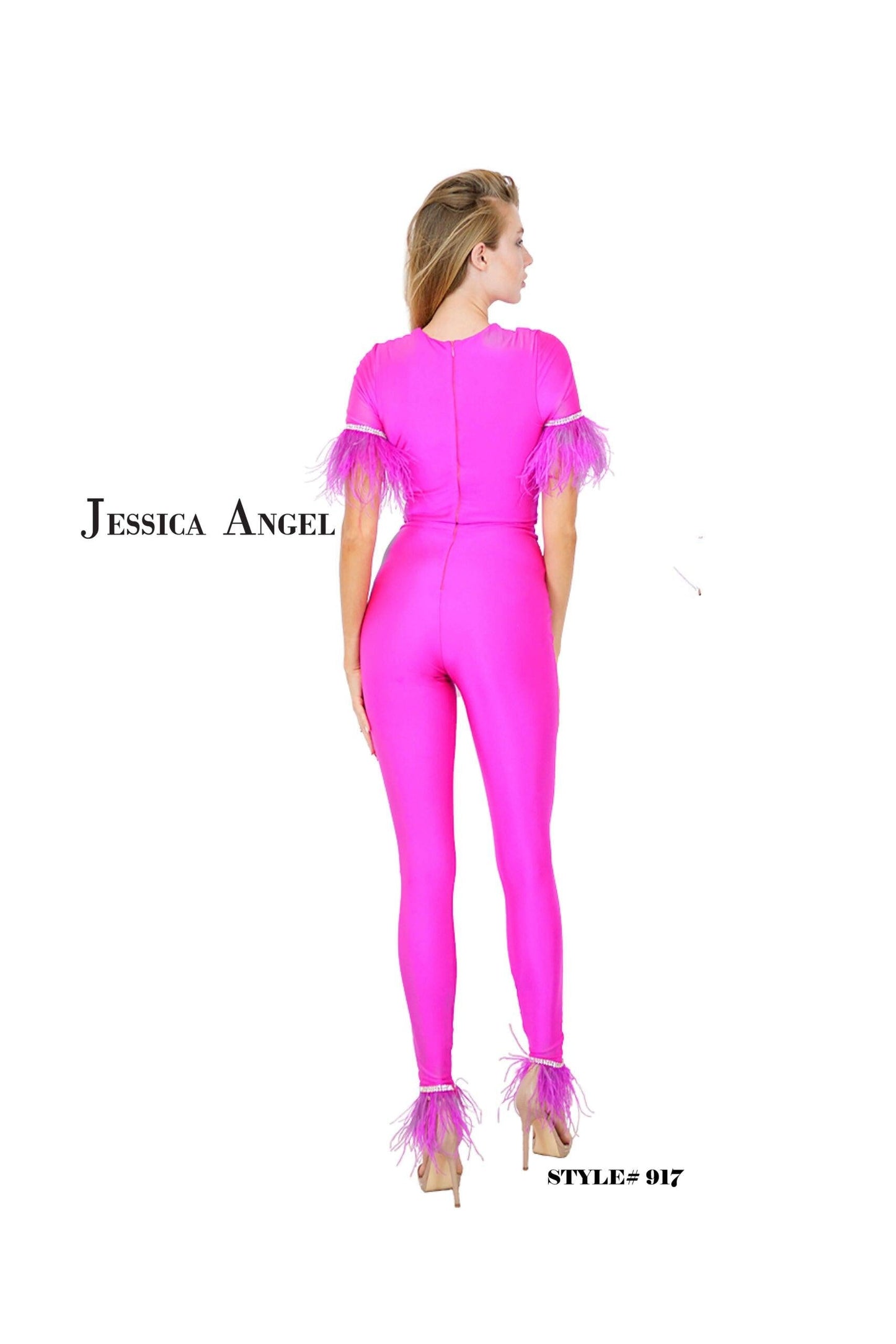 Jessica Angel Formal Fitted Jumpsuit 917 - The Dress Outlet