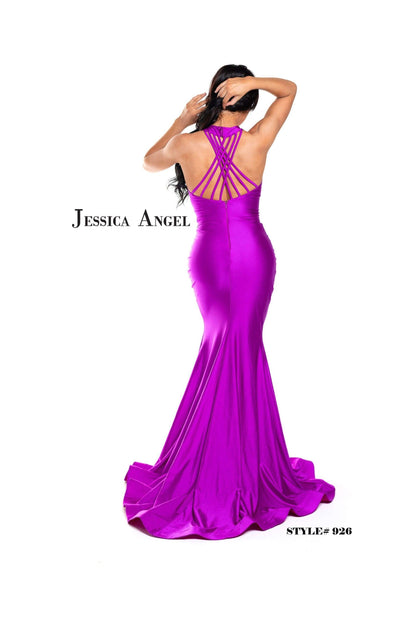 Jessica Angel Formal Long Fitted Evening Gown 92 - The Dress Outlet
