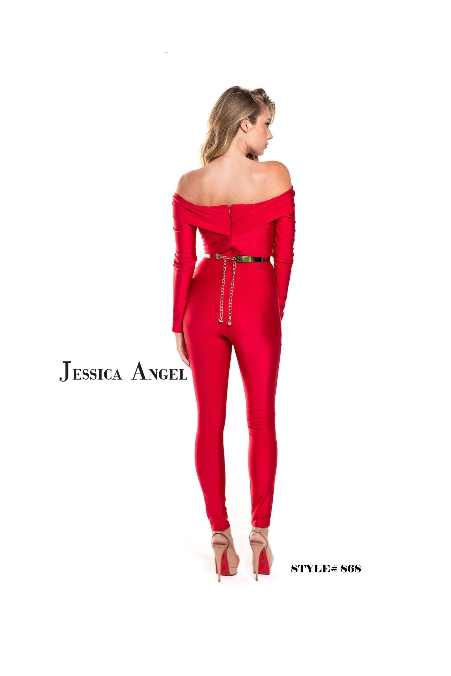 Jessica Angel Formal Off Shoulder Jumpsuit 868