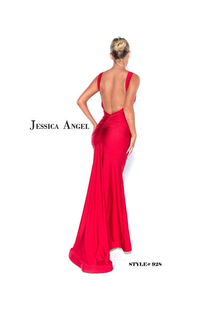 Jessica Angel Long Formal Evening Prom Dress 928 - The Dress Outlet
