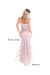 Jessica Angel Long Formal Fitted Lace Dress  857 - The Dress Outlet