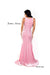 Jessica Angel Long Formal Sleeveless Velvet Gown 886 - The Dress Outlet