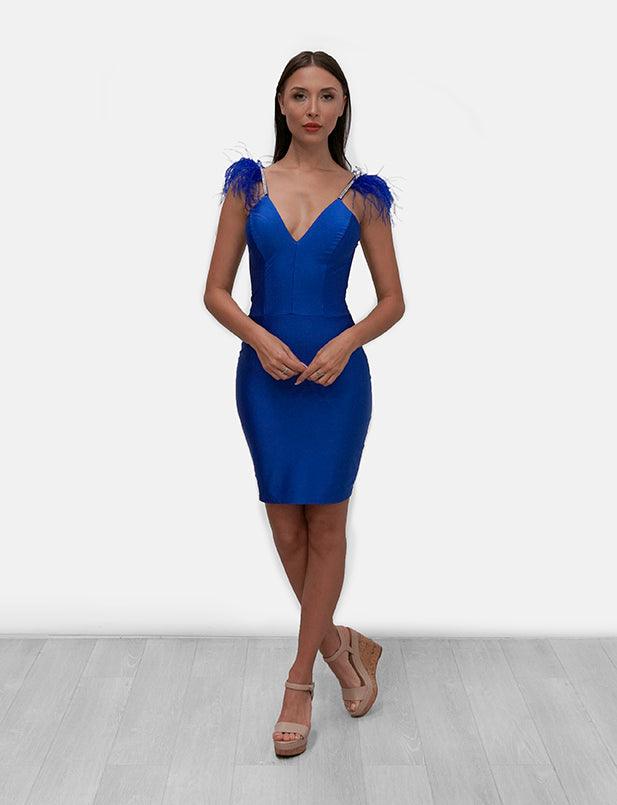 Jessica Angel Short Fitted Cocktail Dress 905 - The Dress Outlet