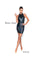 Jessica Angel Short Halter Fitted Cocktail Dress 913 - The Dress Outlet
