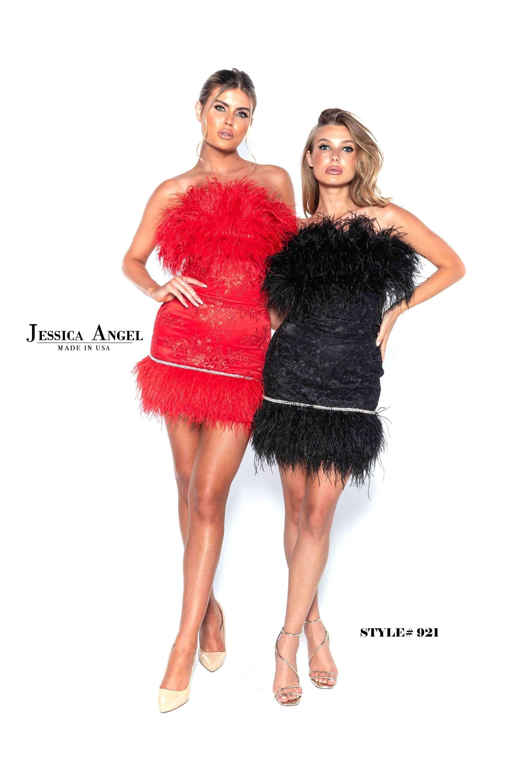 Jessica Angel Short Strapless Cocktail Dress 921