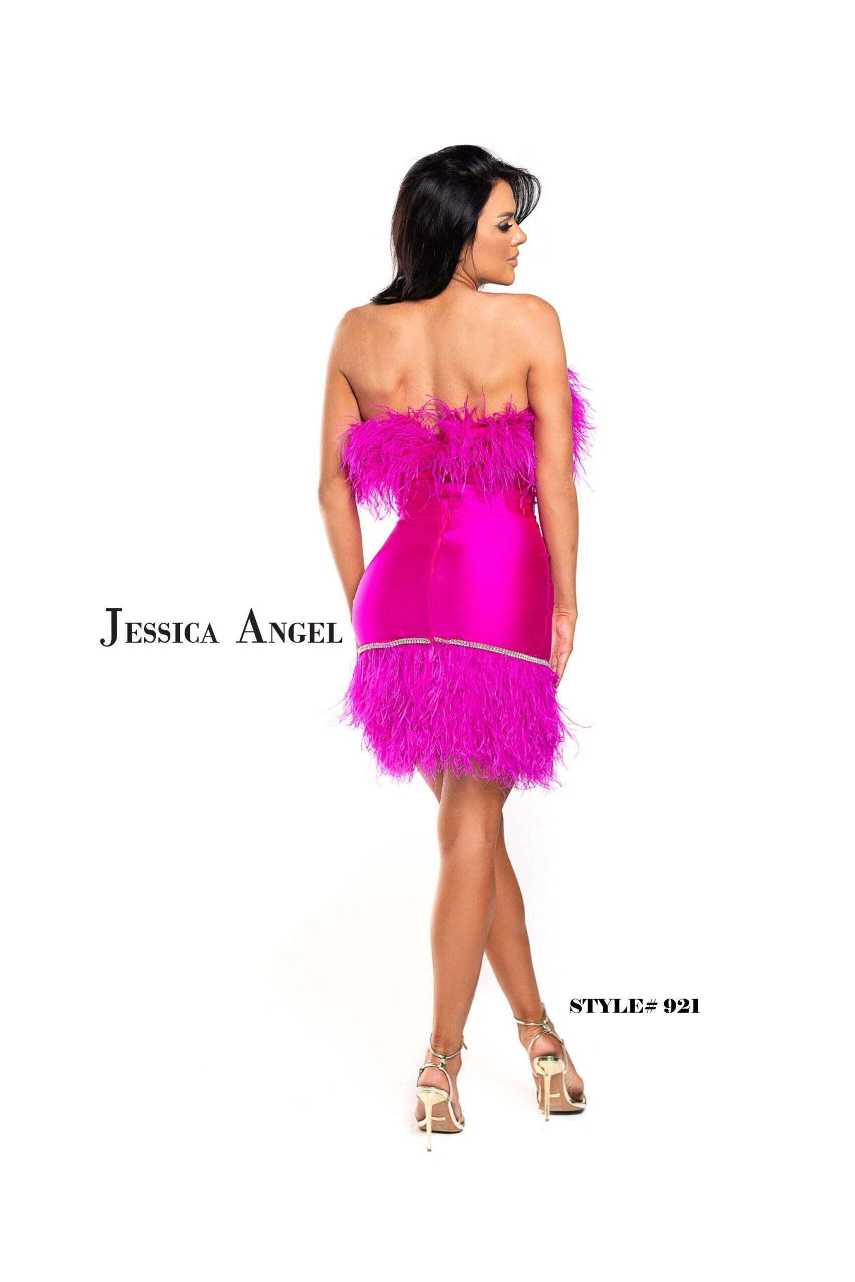 Jessica Angel Short Strapless Cocktail Dress 921