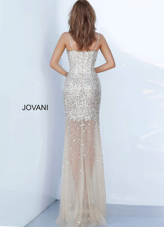 Jovani 2469 Beaded Long Prom Gown main image 1