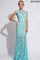 Jovani Cap Sleeve Long Prom Gown 88435 - The Dress Outlet