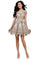Jovani Cap Sleeve Short Homecoming Dress 94434 - The Dress Outlet