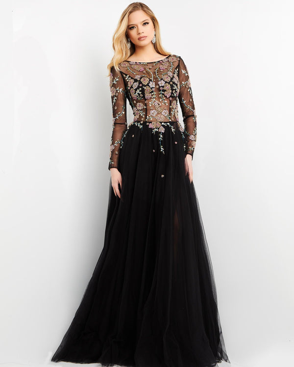 Jovani 5026 Embellished Long Formal Gown