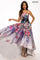 Jovani Floral High Low Homecoming Dress 22736 - The Dress Outlet
