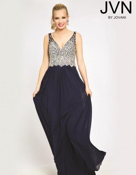 Jovani 20381 Formal Long Sleeveless Prom Dress