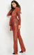 Jovani Formal Sequin Long Sleeve Jumpsuit 05345 - The Dress Outlet