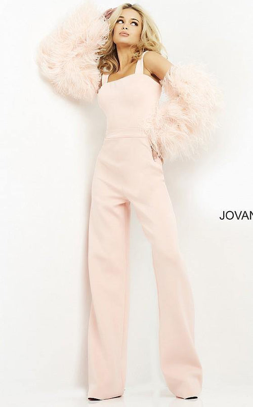 Jovani Formal Sleeveless Jumpsuit 05505 - The Dress Outlet