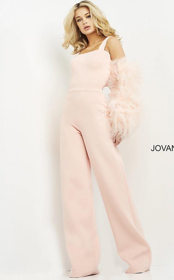 Jovani Formal Sleeveless Jumpsuit 05505 - The Dress Outlet
