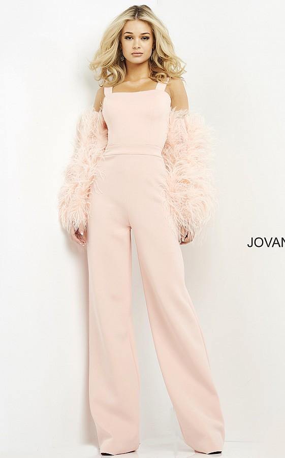 Jovani Formal Sleeveless Jumpsuit 05505 - The Dress Outlet