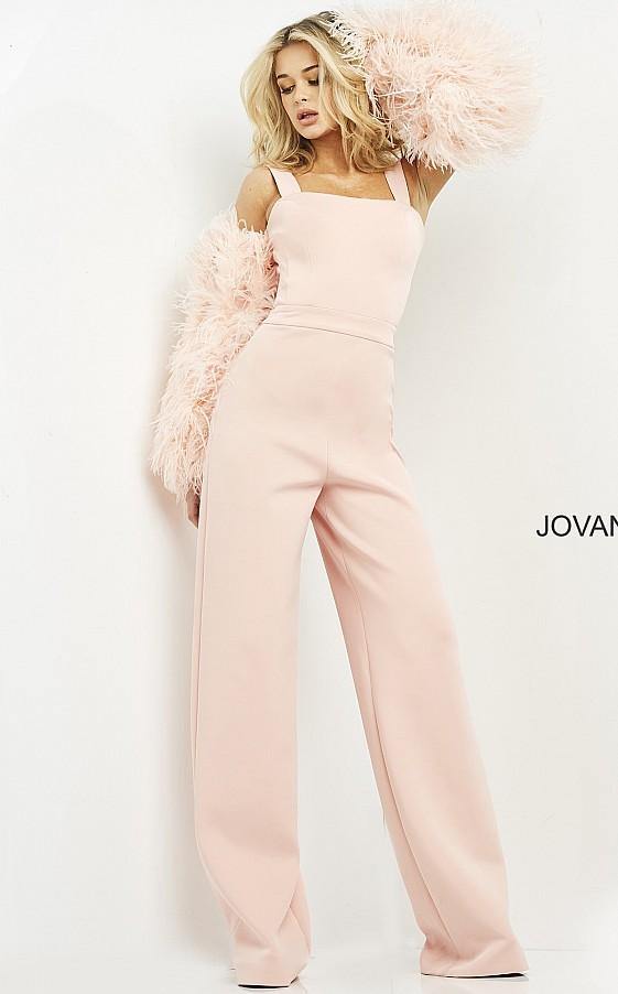 Jovani Formal Sleeveless Jumpsuit 05505 - The Dress Outlet