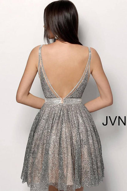 Jovani Glitter Short Prom Dress JVN62516 - The Dress Outlet