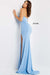 Jovani Halter Long Formal Dress 07215 - The Dress Outlet